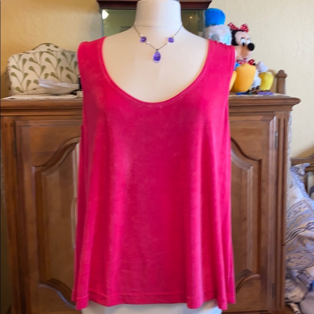 Vicki Vi Fuschia Tank